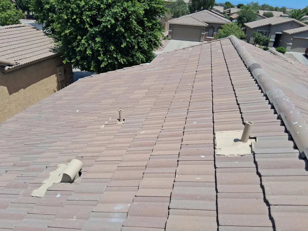 Roofing work by Gilbert Roofing in Phoenix